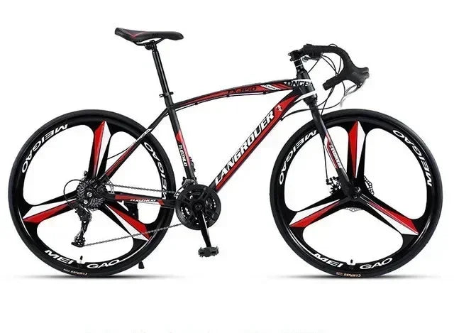 27/30 speed Bending Road Bike 700C Variable Speed ​​Adult Male Female Student Dual Disc Brake Bike Racing mountainbike