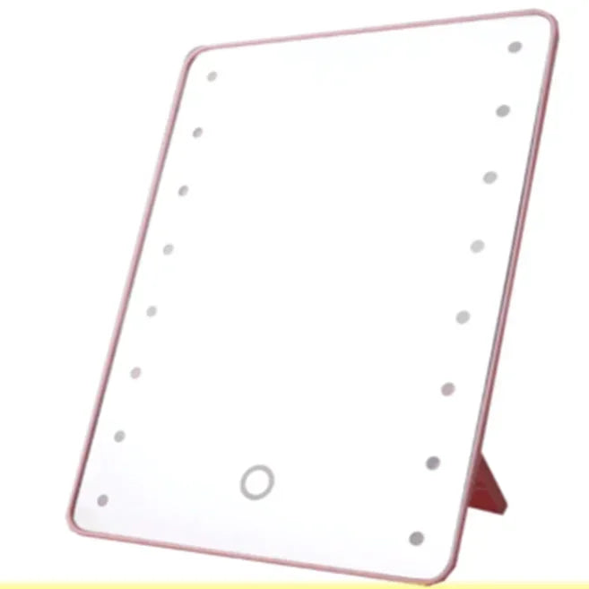 16-Light Adjustable Touch LED Makeup Mirror