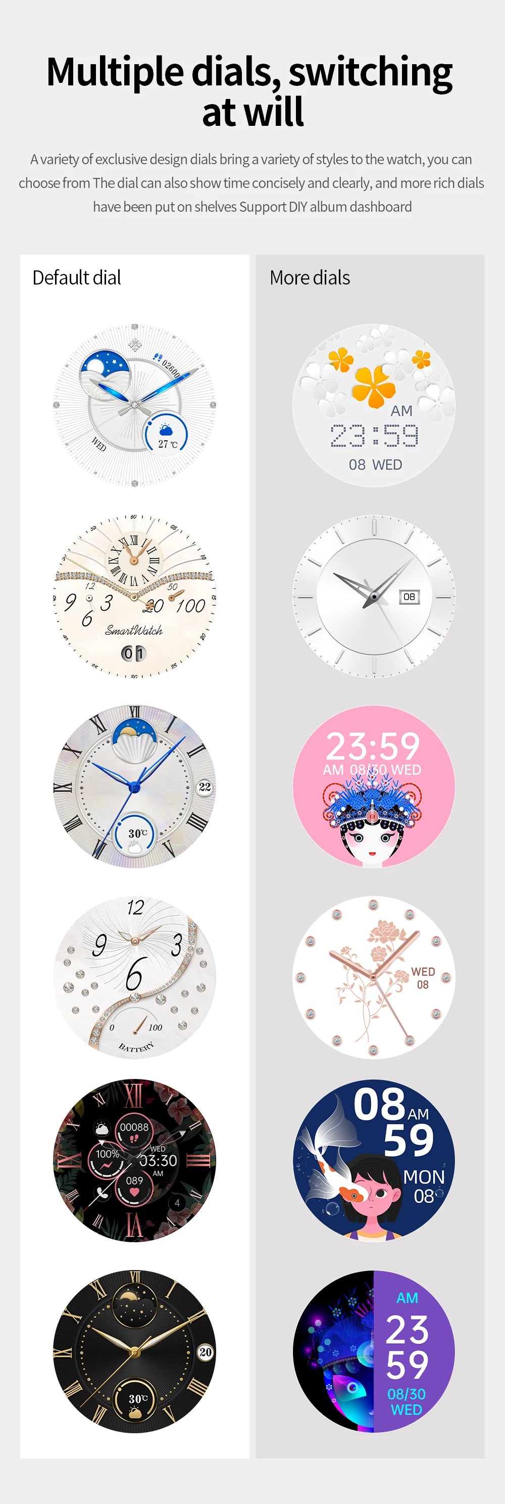 Đồng hồ thông minh đa năng theo dõi sức khỏe 24h