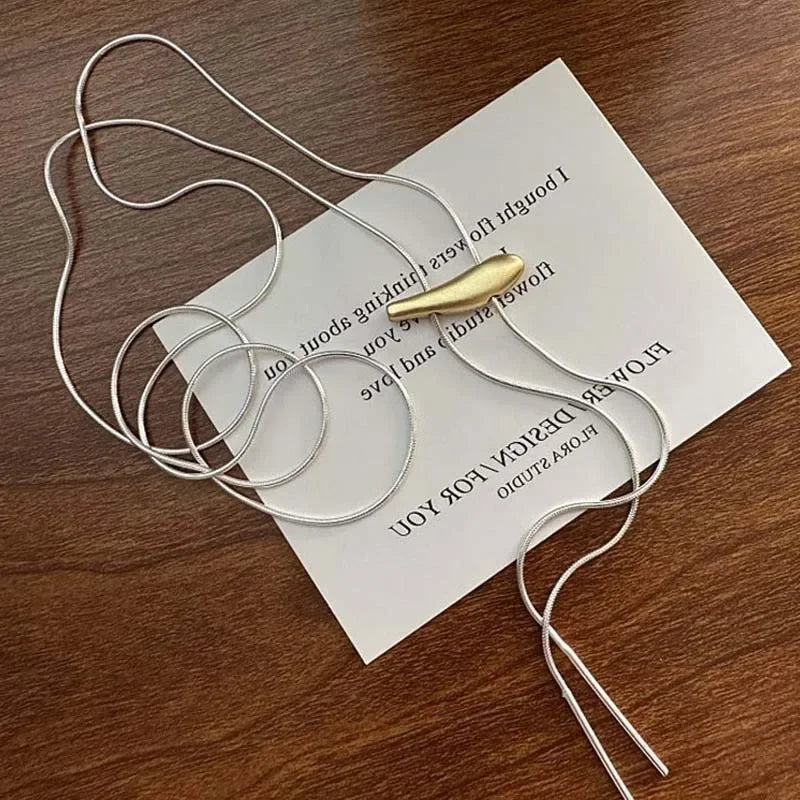 Simple Elegant Retro Style Women's Necklace