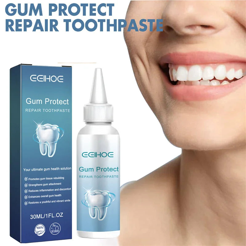 Rapid Repairing Gum Atrophy Toothpaste Effectively Relieve Dental Allergies Deep Cleaning Tooth Caries Damaged Teeth Care Serum