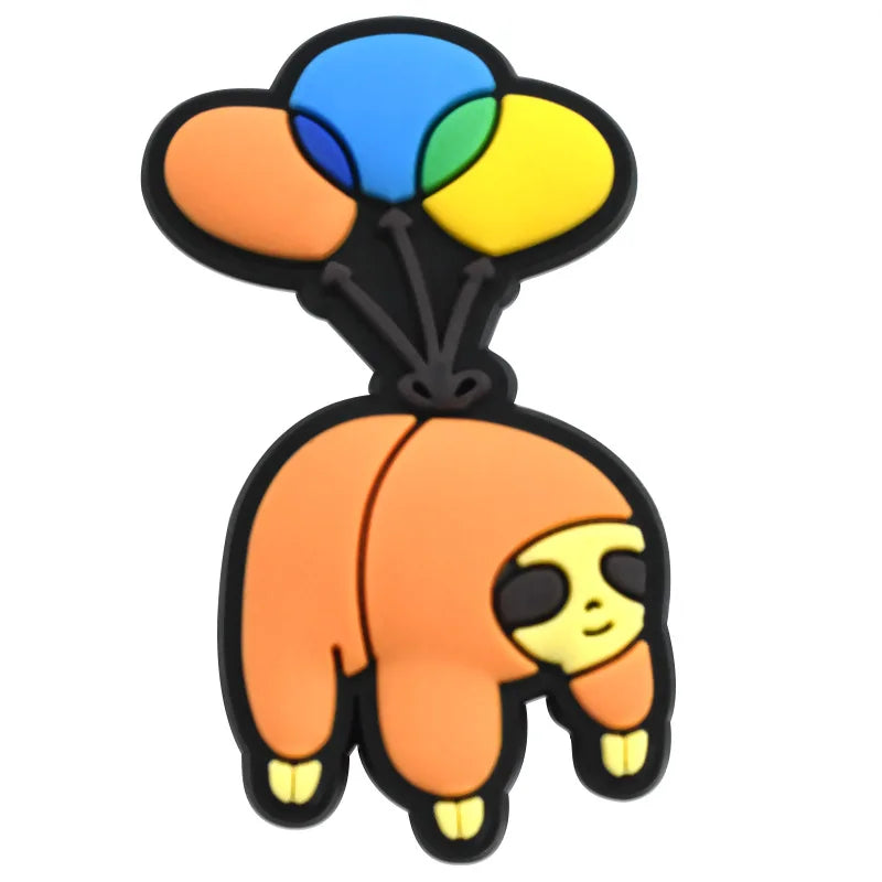 Sloth Monkey Charm for Crocs Slippers - Christmas Accessories