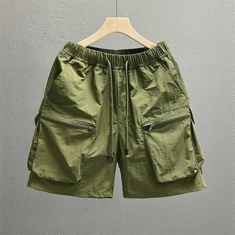 Men's Summer Sports Pants Stretch Comfortable 4/5