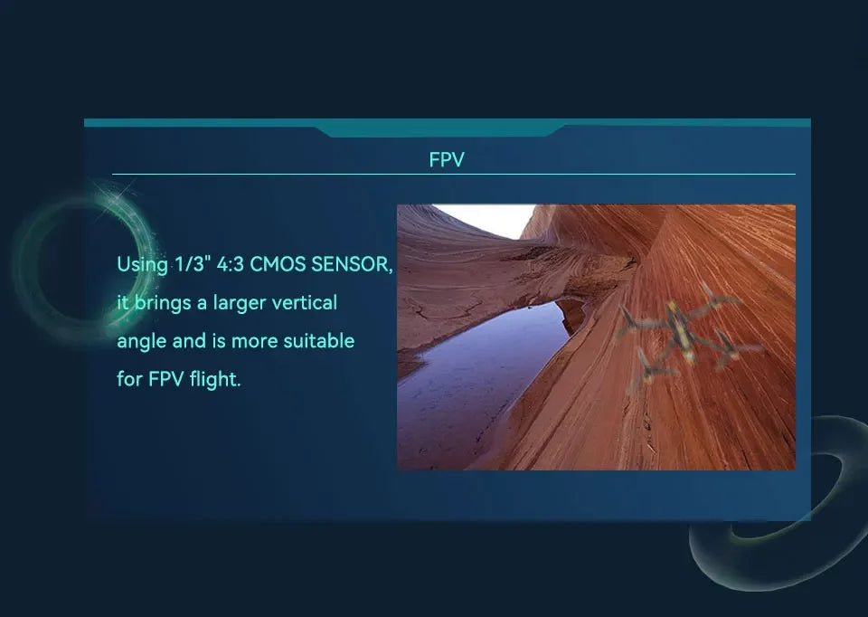 Robin 3 FPV 1200TVL - Racing Drone Camera 19x19mm