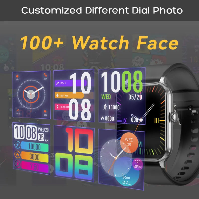 Smart Watch for Women Smartwatches Fitness Tracker Pedometer Health Sleep Monitor Compatible for Android iOS Phone, Gold Pink .