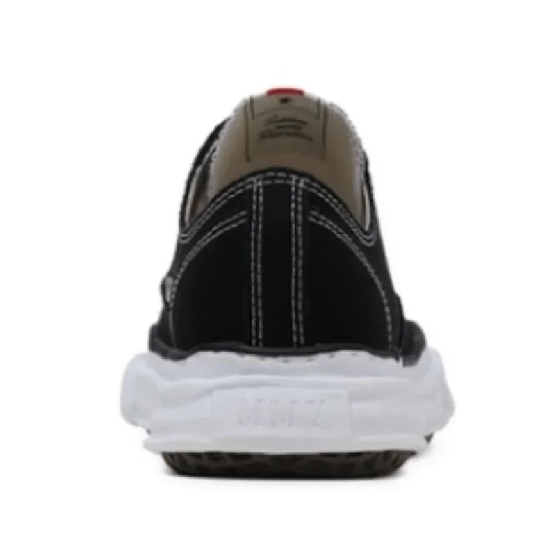 Classic I.TxMMY Dissolved Vulcanized Sole Canvas Shoes Mihara Lace up Retro Casual Sports Shoes Yasuhiro Unisex Couple Sneakers