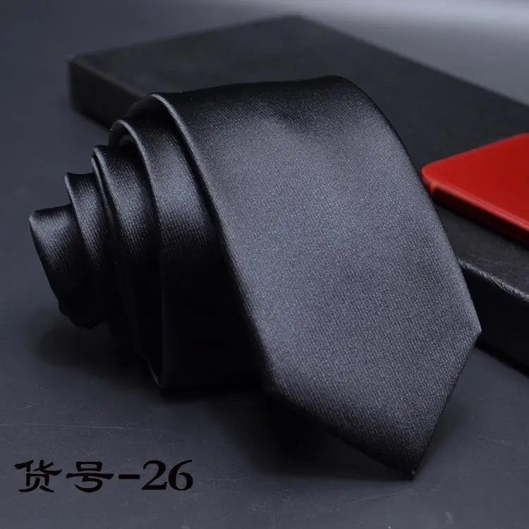 英國提花男士領帶，6公分寬 - 優雅禮物