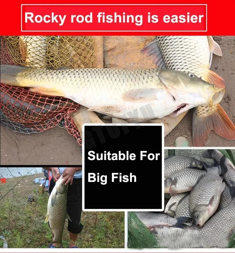 Multi-function Travel Fishing Rod 2.7-6.3M