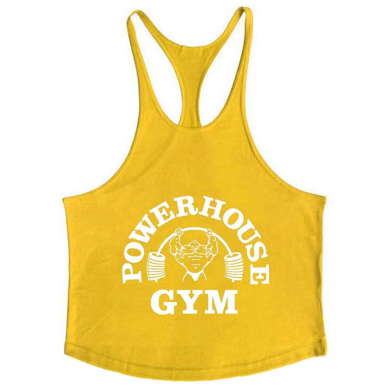 Áo Ba Lỗ Gym Nam Cotton Siêu Co Giãn Powerhouse - Daisan Mart