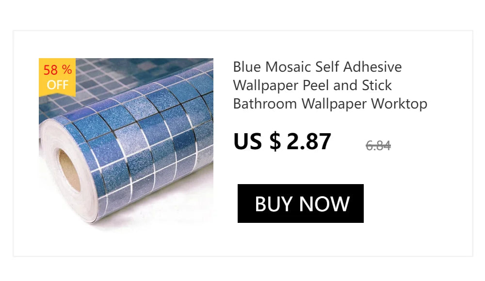 Giấy Dán Tường Hoa Hồng Dính Tạm Chống Nước 50cm