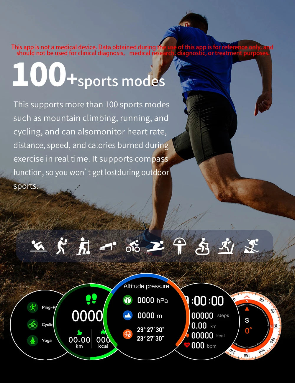 Đồng Hồ Thông Minh Galaxy 6 HD Cảm Ứng Bluetooth