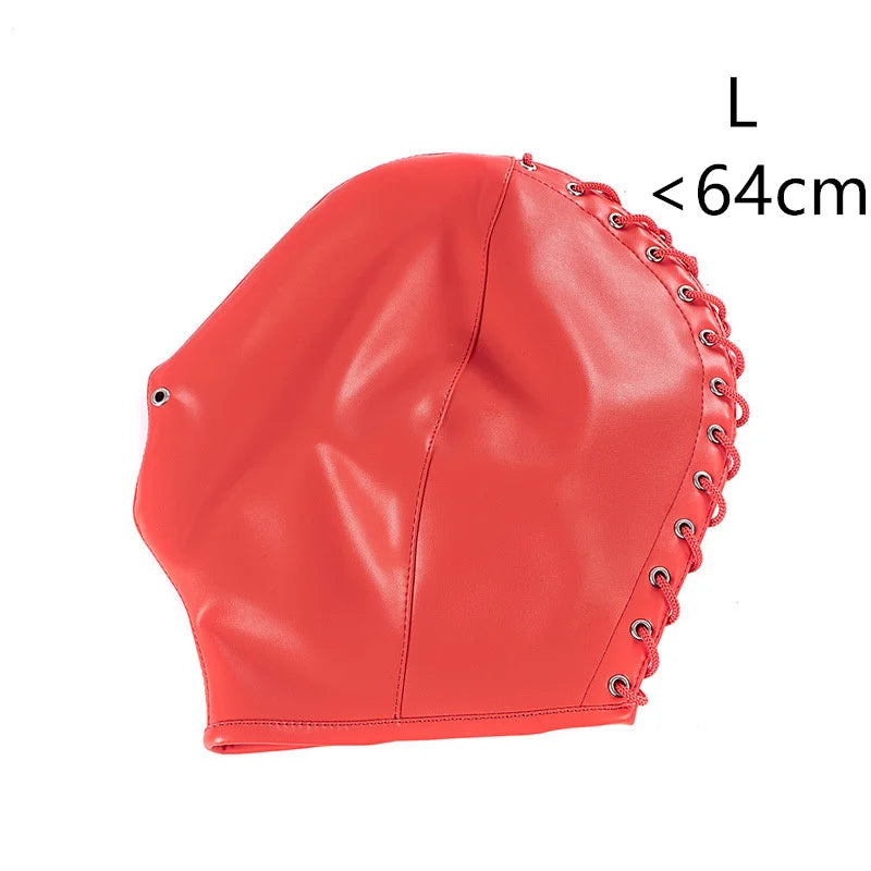 Mặt Nạ Da Bịt Kín Mặt Cosplay Gợi Cảm Unisex