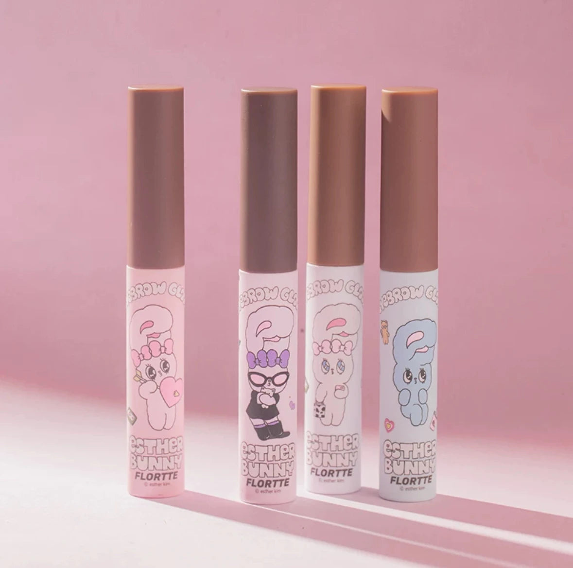 FLORTTE BUNNY Kem Nhuộm Chân Mày Lâu Trôi Tự Nhiên