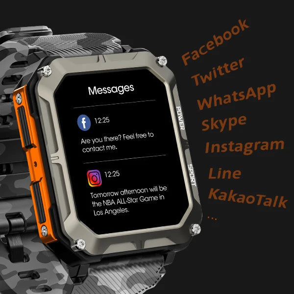 Đồng hồ thông minh nam: Theo dõi sức khỏe & thể thao