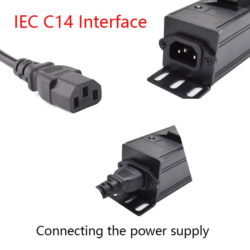 Ổ Điện PDU Đa Năng 2-8 Ổ Cắm UK Chất Lượng Cao - Daisan Mart