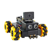 360 degree omnidirectional movement Roboduino V2 mental robot car with real-time video transmission function based on U-N-O R3 - Daisan Mart