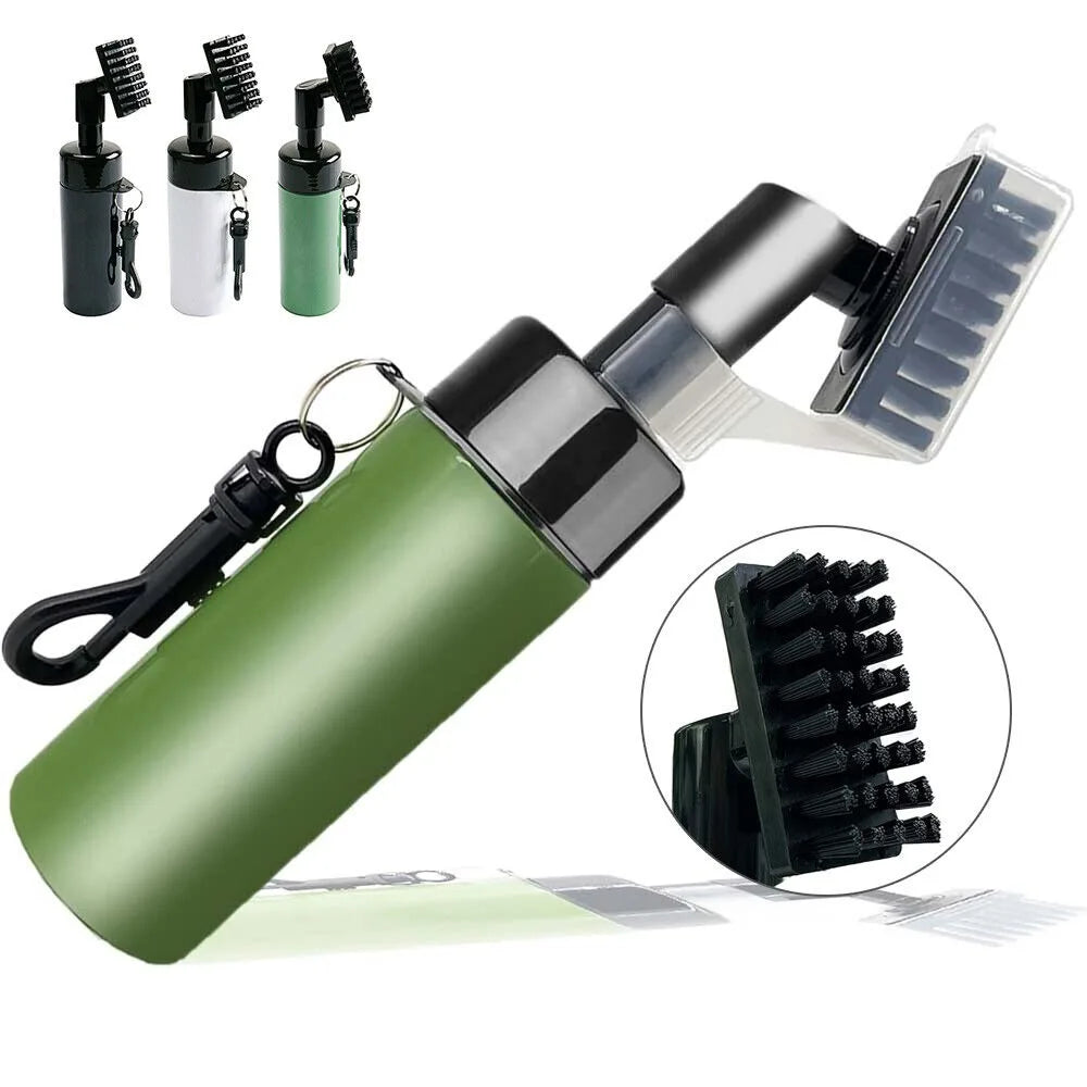 Golf Club Cleaning Brush with Professional Spray Bottle