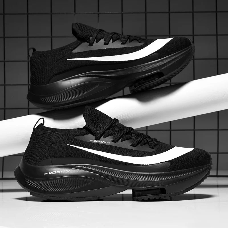 Giày Thể Thao Đệm Khí Unisex Thoáng Khí Thời Trang