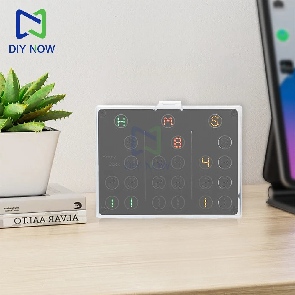 Đồng Hồ Nhị Phân DIY DC 5V - Bộ Kit Hàn Sáng Tạo