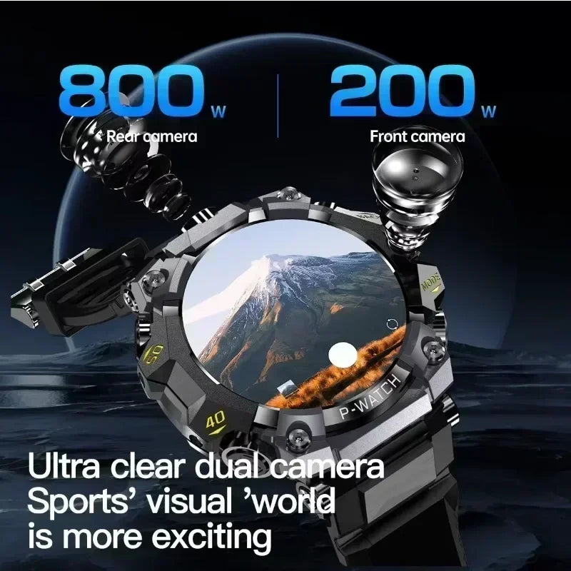 Smartwatch 5G Màn AMOLED 1.5 Camera Kép Chống Nước