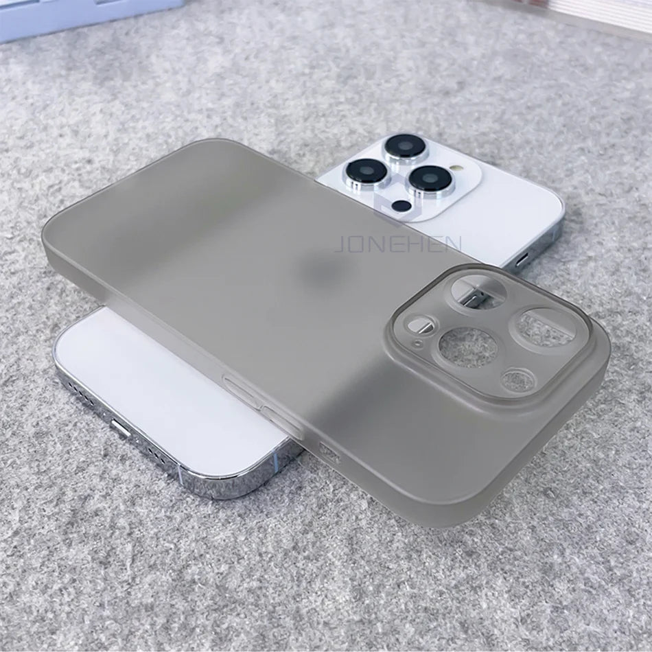 Ultra Thin Matte Protective Case for iPhone 17-16 Pro Max