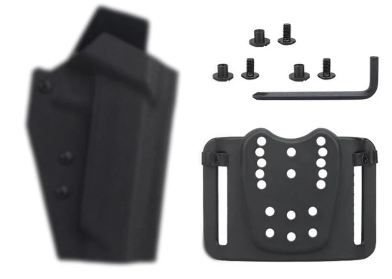 Kydex Holster for G17/19/19x/45 Inside Waistband Concealed Carry Holster Fit for G19x (Gen 1-5) Gun Holster X300 Light