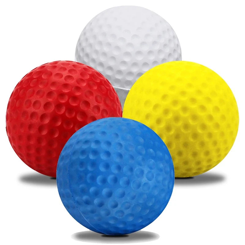 Soft Foam Golf Balls 5 Pieces - Indoor Golf Practice for Kids