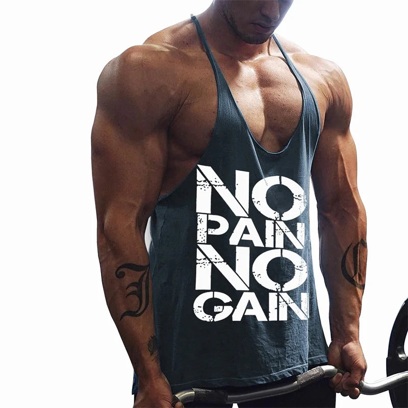 Áo Ba Lỗ Nam Tập Gym Không Đau Không Tiến Mát Mẻ