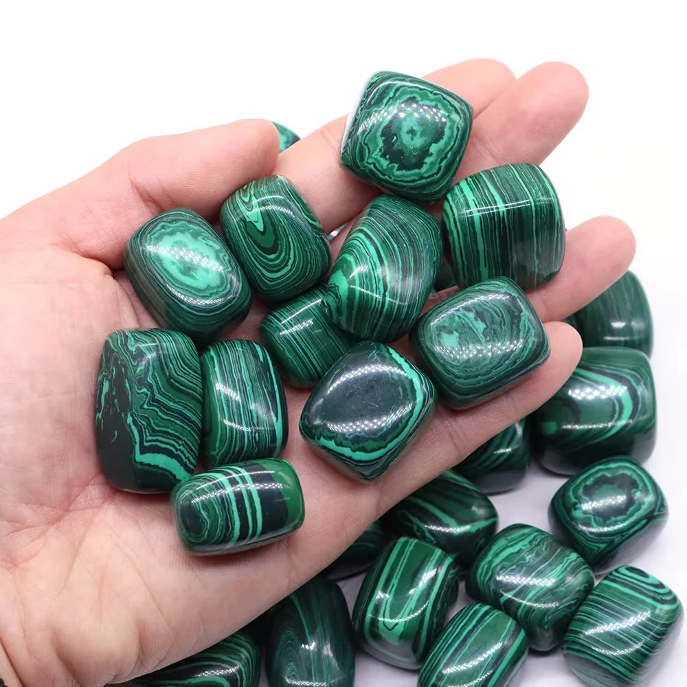 Natural Moss Agate Polished for Home Decoration