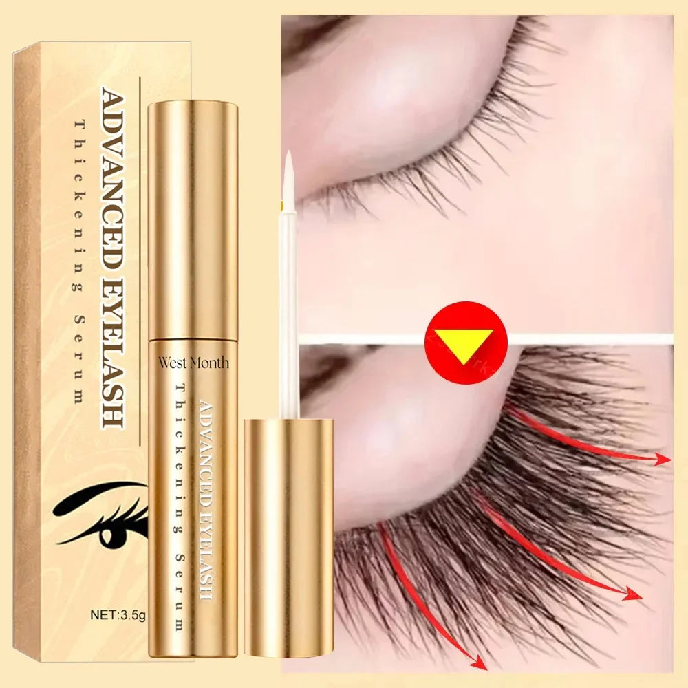 Natural Eyelash Growth Serum, Thick &amp; Curly