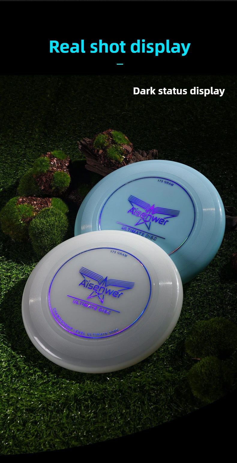 Professional 175g Ultimate Flying Disc Sport Disc Flying Saucer for Adult Teens Kids Outdoor Game Beach Backyard Camping Sports