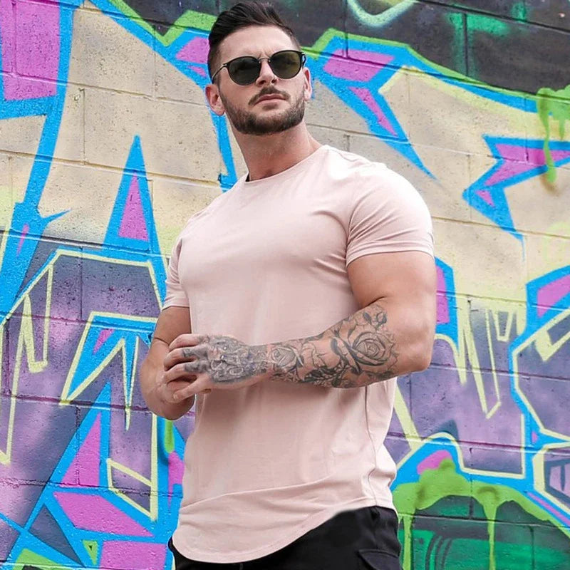 Áo Thun Thể Thao Nam Tập Gym Cotton Cao Cấp Mùa Hè - Daisan Mart