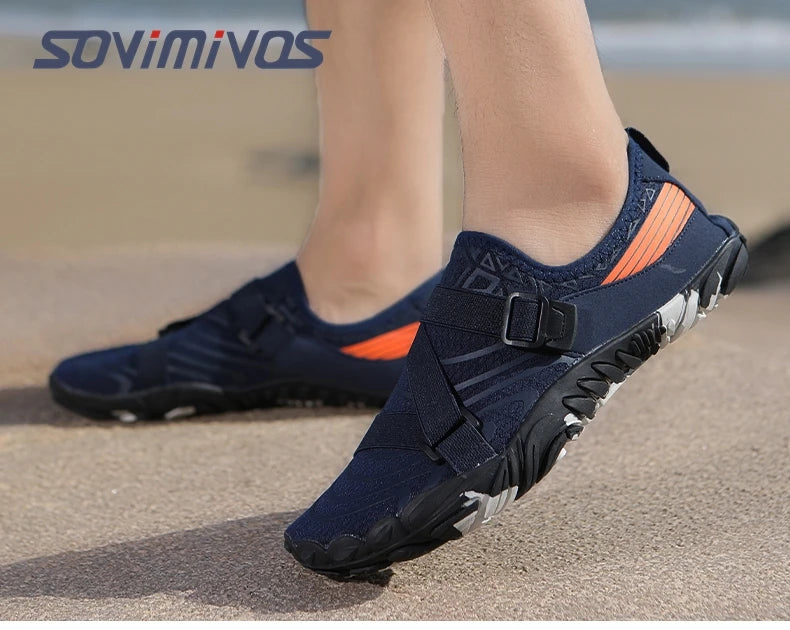 Giày Chạy Bộ Tối Giản Nam Nữ Đế Mỏng Rộng Ngón