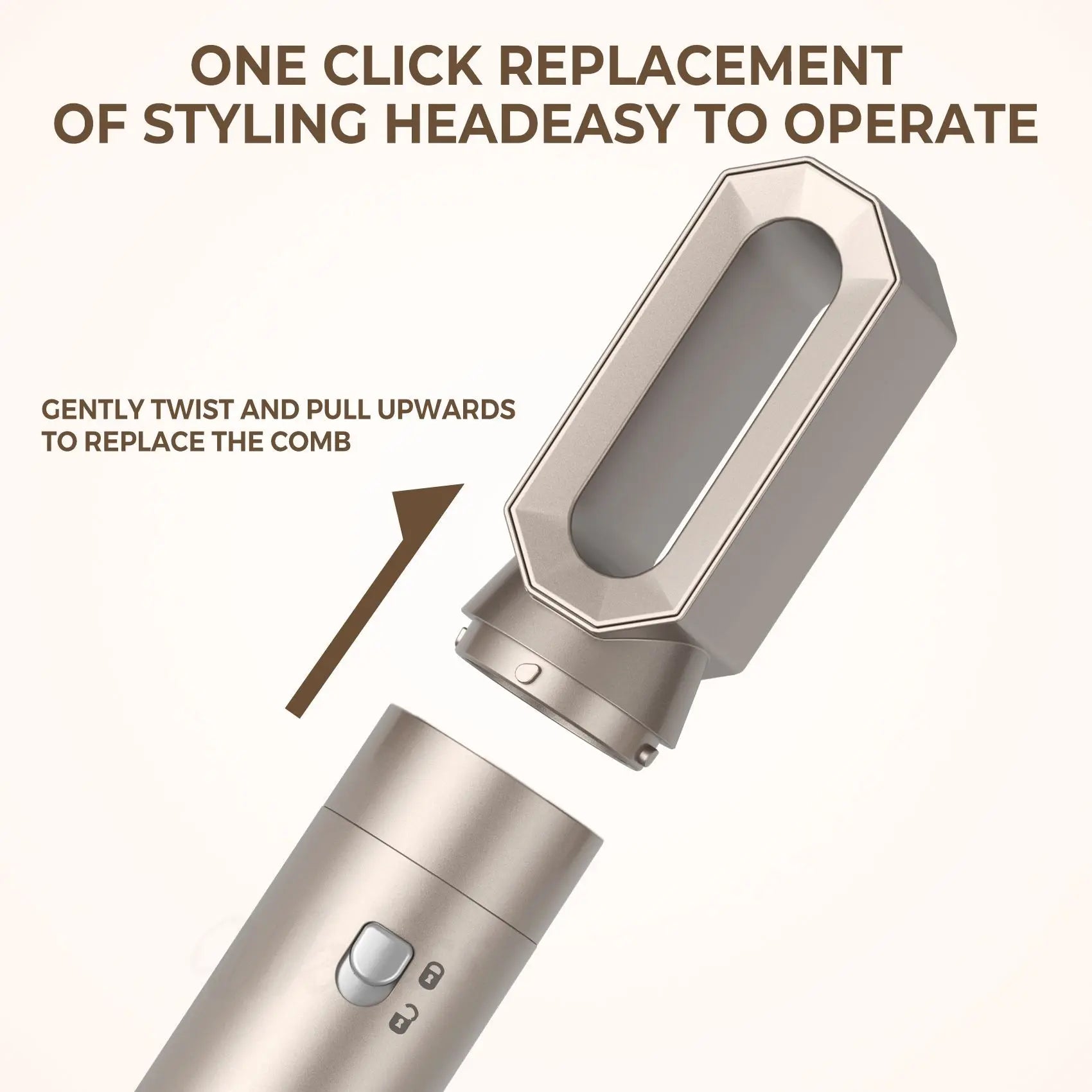 6 in 1 Hair Dryer,Multi Styling Tool,Straightener &amp; 32mm Curling 300 Million Negative Ions Hair Care 1-3 Mins Quick Drying Gifts