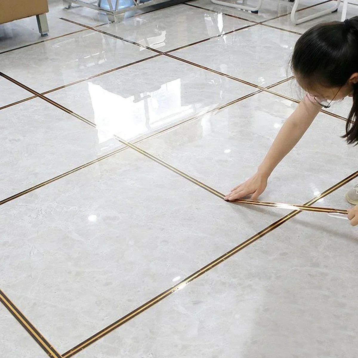 Băng Keo Chống Mốc Khe Gạch 5M Trang Trí Nội Thất - Daisan Mart