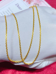 High Quality 999 Pure Gold Necklace 2025