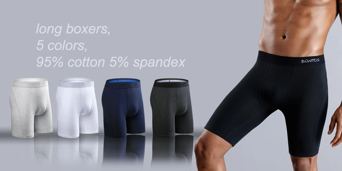 Set of 4 Cotton Men's Underwear - Comfortable &amp; Sexy