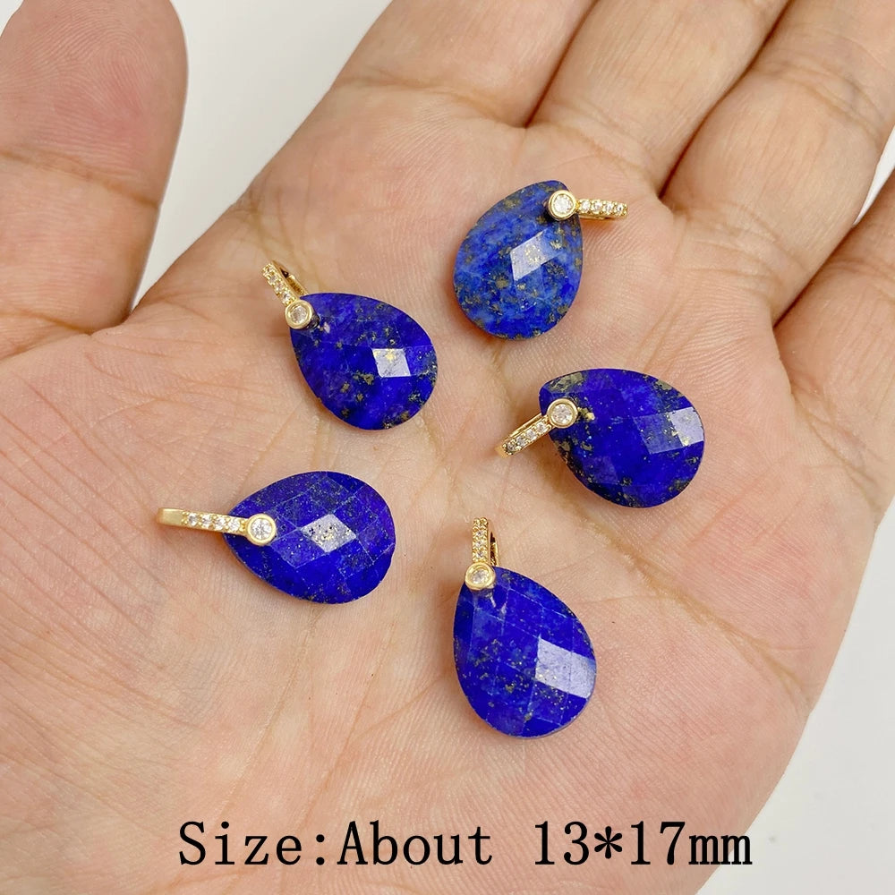 Natural Stone Pendants For Handmade Yoga Jewelry