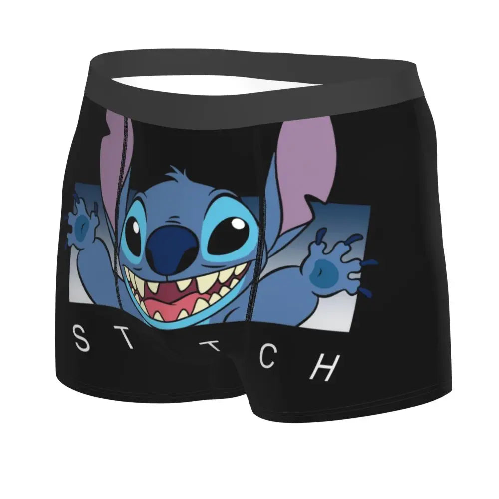 Quần Sịp Nam Lilo Stitch Thoải Mái Phong Cách Anime