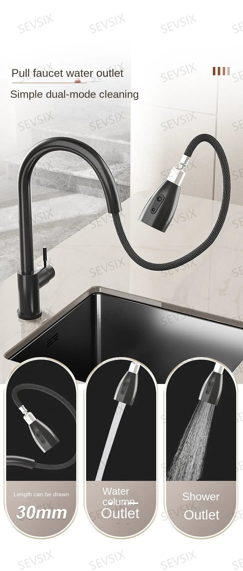 304 stainless steel Kitchen handmade small sink, single sink, vegetable washing basin, under counter, island counter, water bar - Daisan Mart