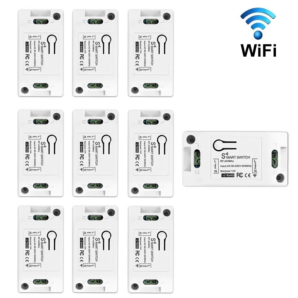 Tuya RF 433MHz Alexa WiFi Smart Switch