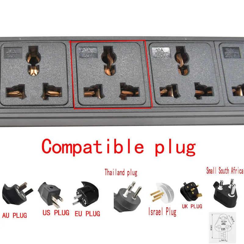 Bảng nguồn PDU C14 - Ổ cắm đa năng cho tủ mạng - Daisan Mart
