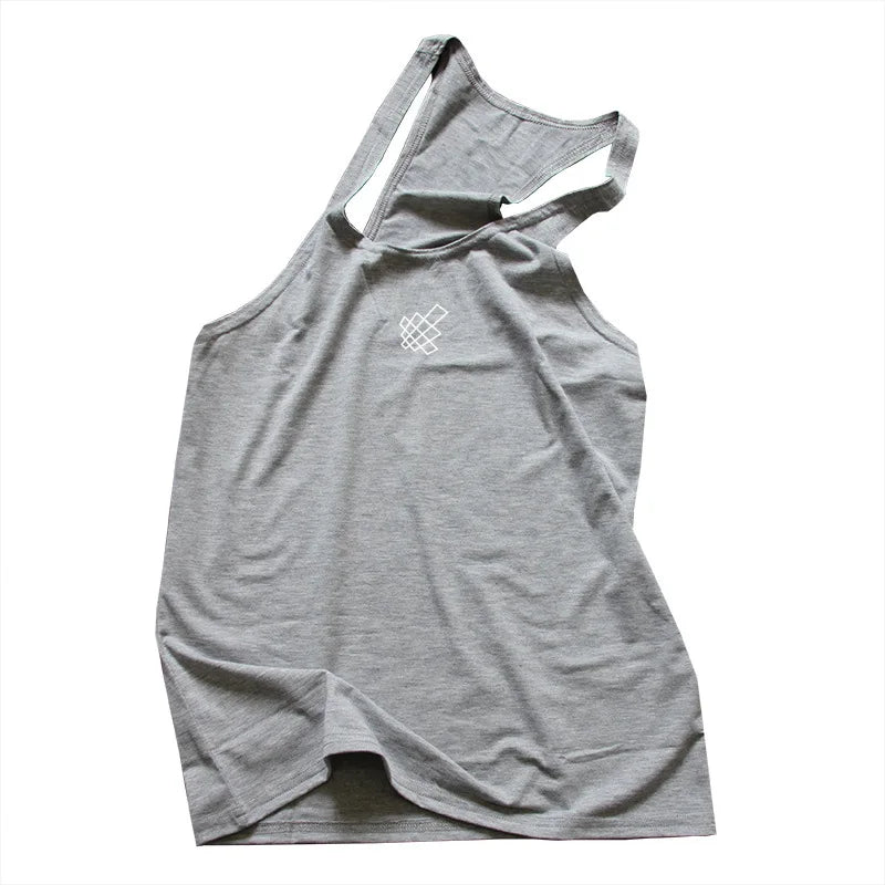 Men's Summer Quick Dry Sleeveless Sports T-Shirt