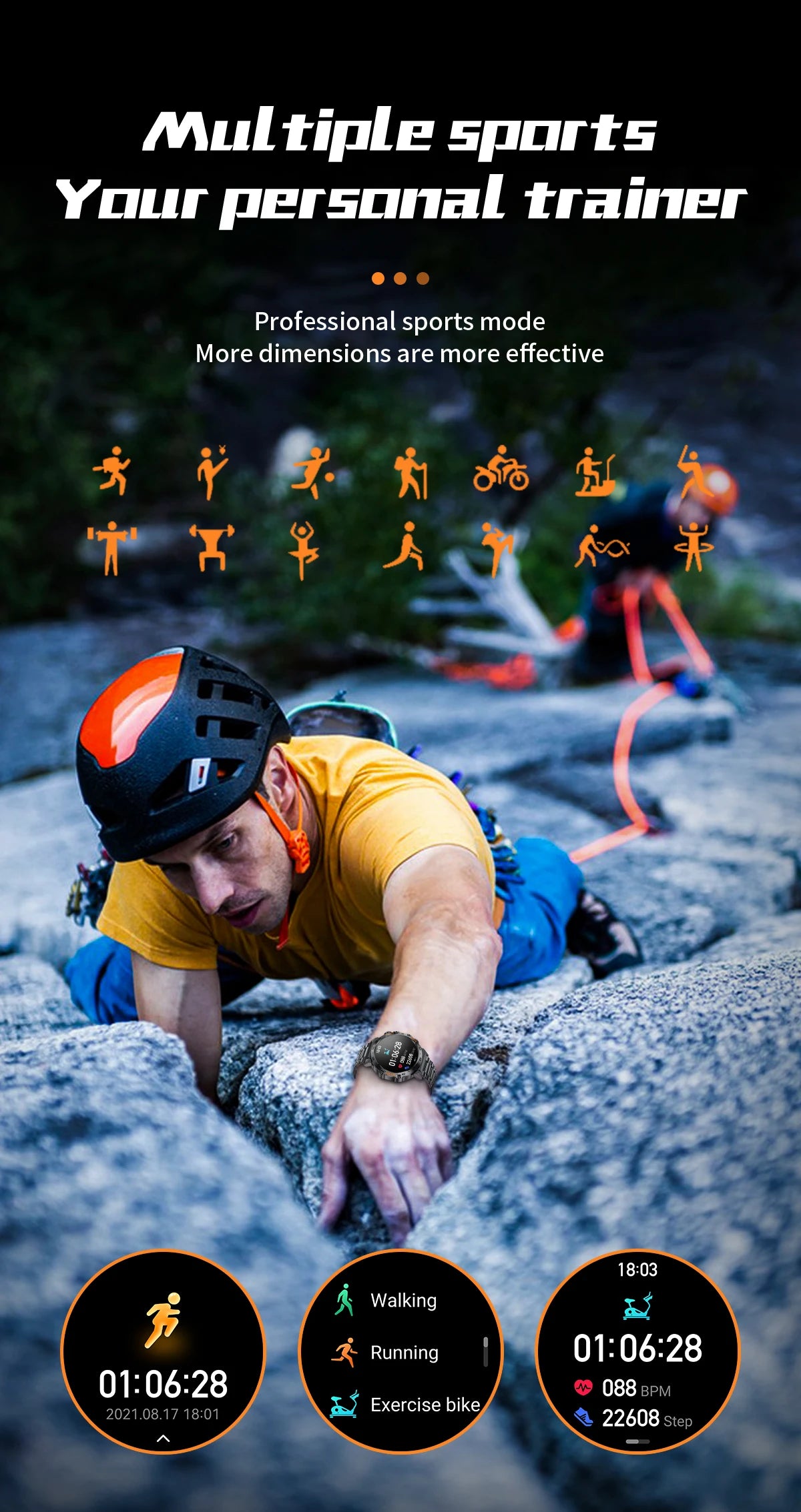 Đồng Hồ Thông Minh 2025 Nam Màn Hình AMOLED Thể Thao