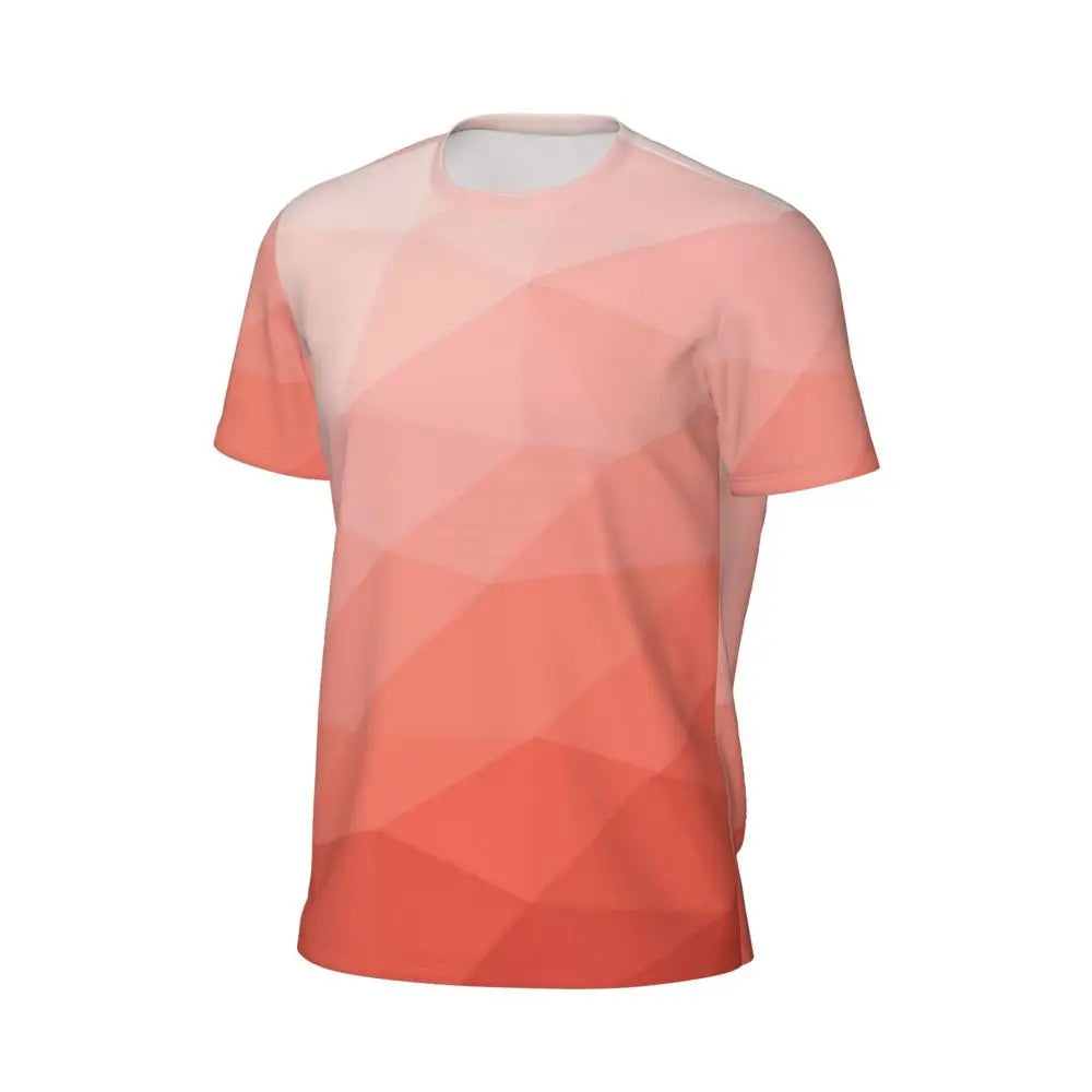 Áo Thun Nam Ombre Tím Hồng Thời Trang Hè Đầy Phong Cách