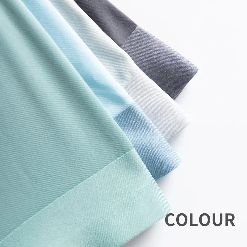 MiiOW Men's Underwear 3PCS Cold Silk Antibacterial L-5XL