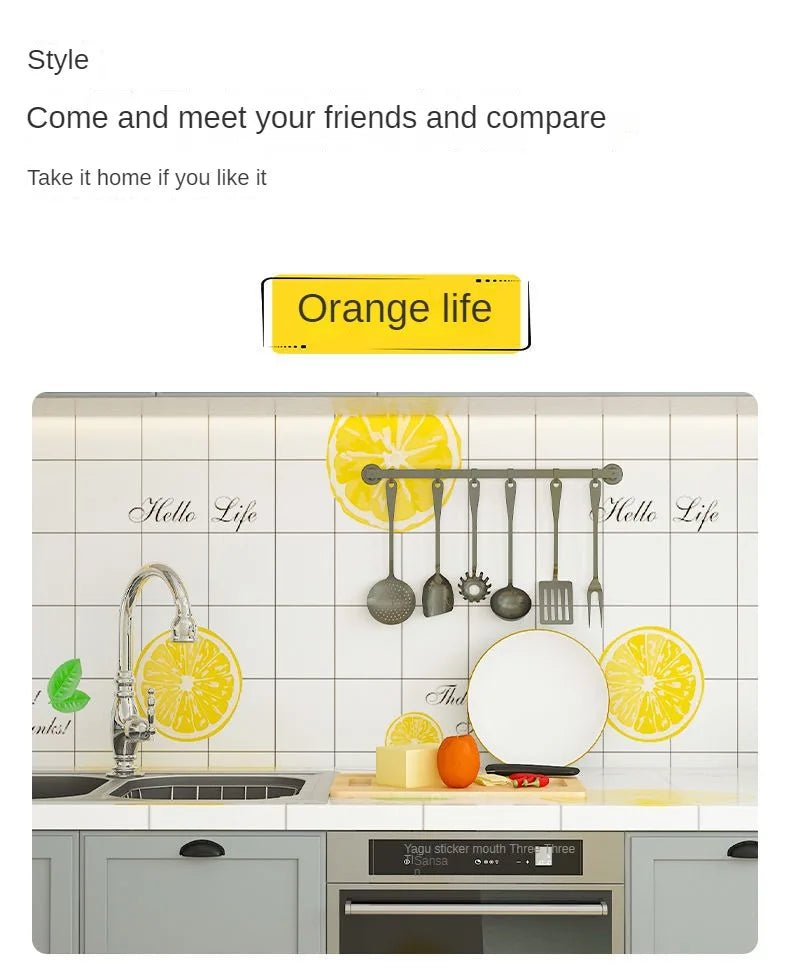 Sticker Bếp Chống Thấm, Chịu Nhiệt & Chống Dầu