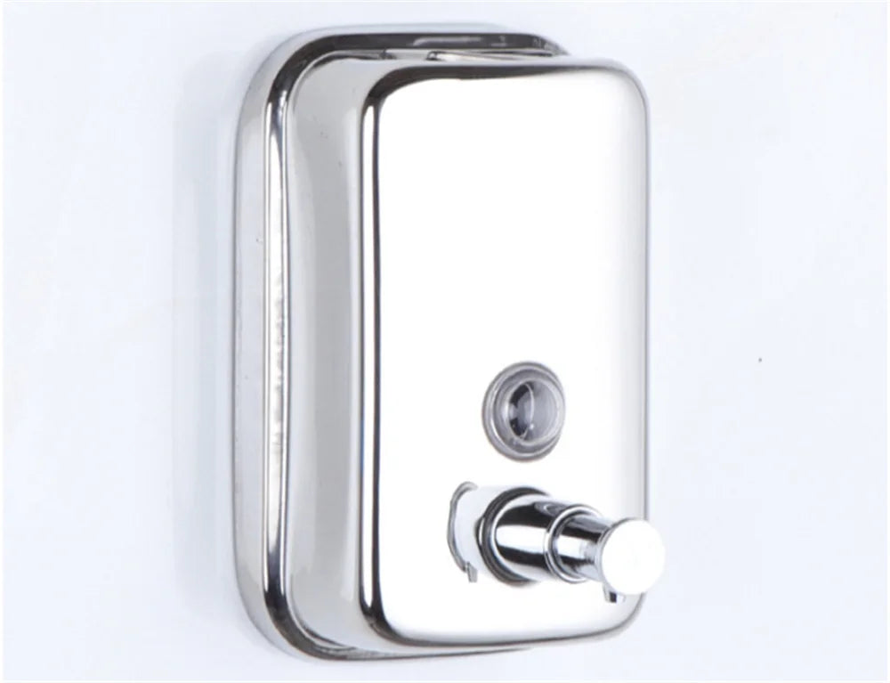 Bình Xà Phòng Treo Tường Inox 304 Mạ Vàng Hồng Cổ - Daisan Mart