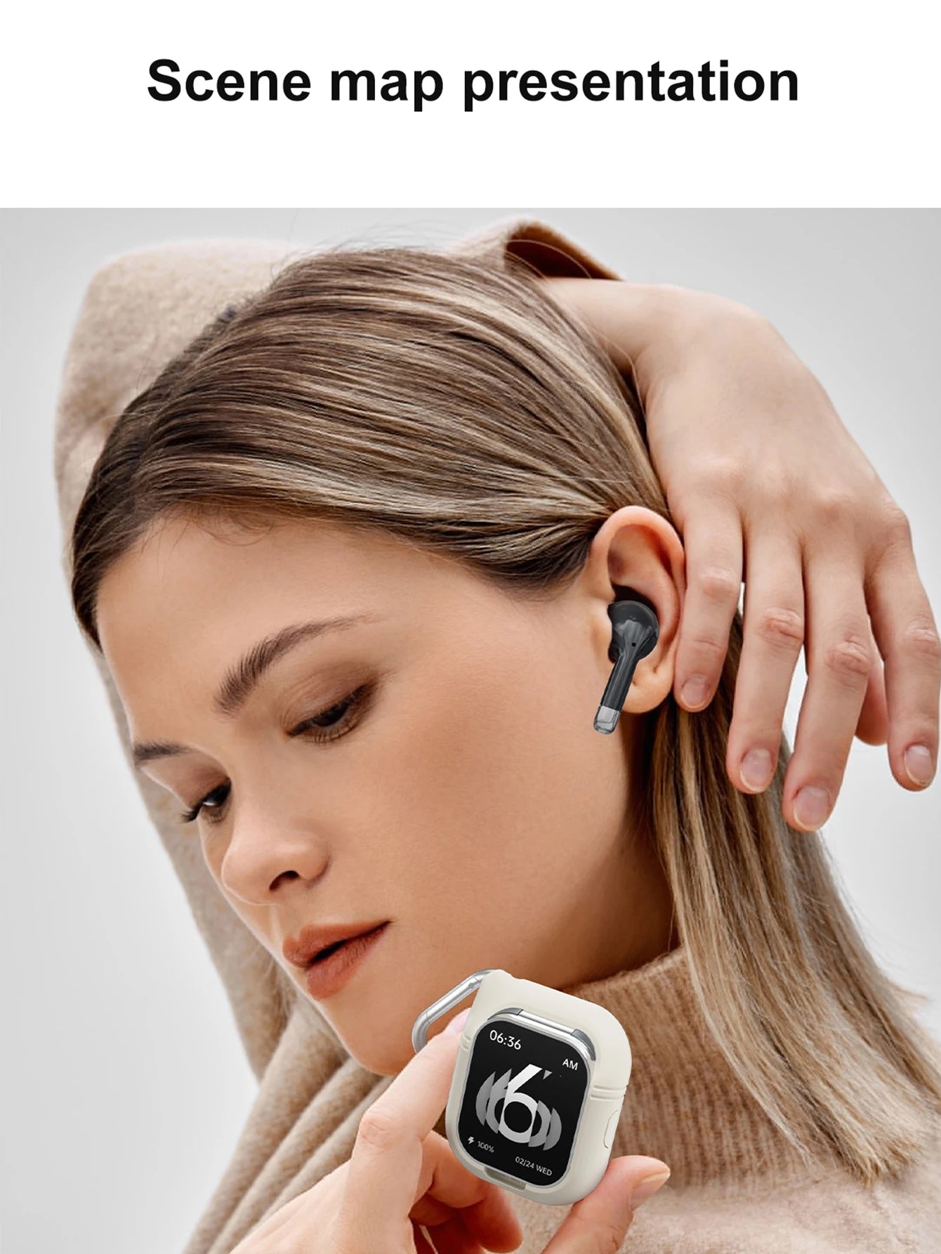 Đồng Hồ Thông Minh Nam 2in1 Gọi Điện, Đo Sức Khỏe