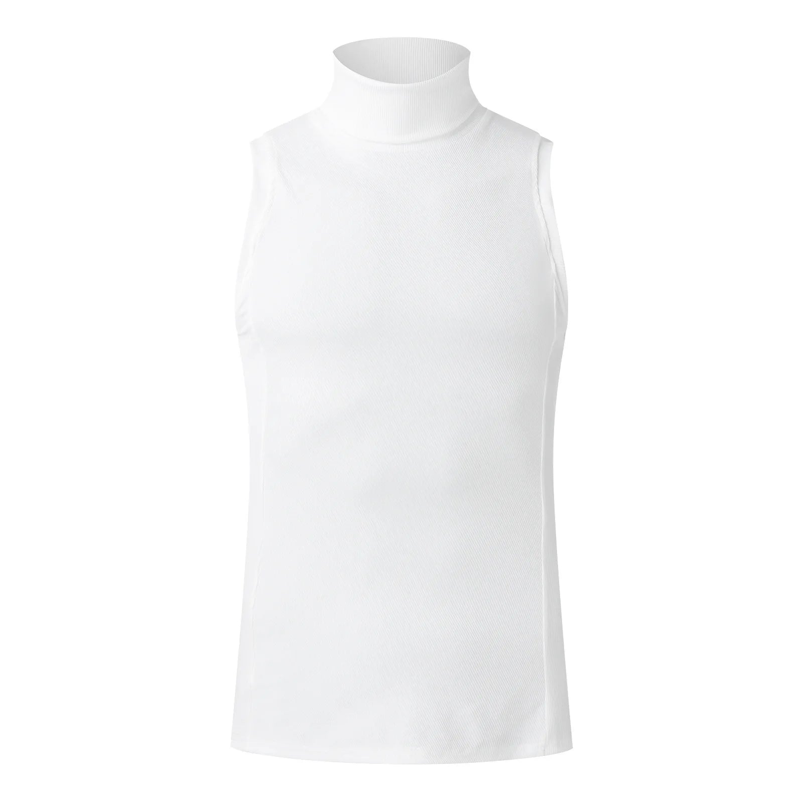Áo Tank Nam Đen Cổ Lọ Thể Thao Phong Cách Streetwear - Daisan Mart